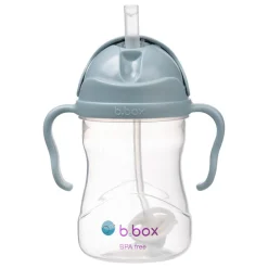 Bidony I Butelki|Bidony I Butelki | b.box Bidon ze słomką 240 ml, BŁĘKITNY