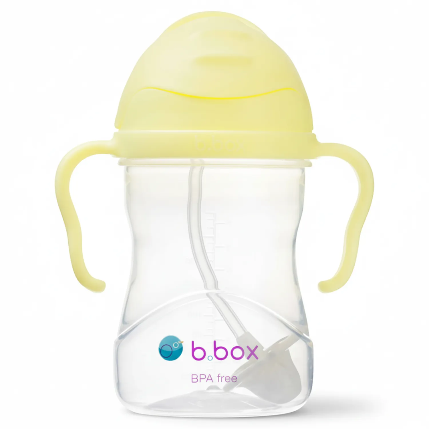 Bidony I Butelki|Bidony I Butelki | b.box Bidon ze słomką 240 ml, GELATO banana split