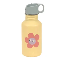 Bidon ze stali nierdzewnej z ustnikiem i uchwytem, 500 ml Happy Trails Flower