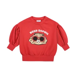 Bluza bufiasta - chomik ceglasty