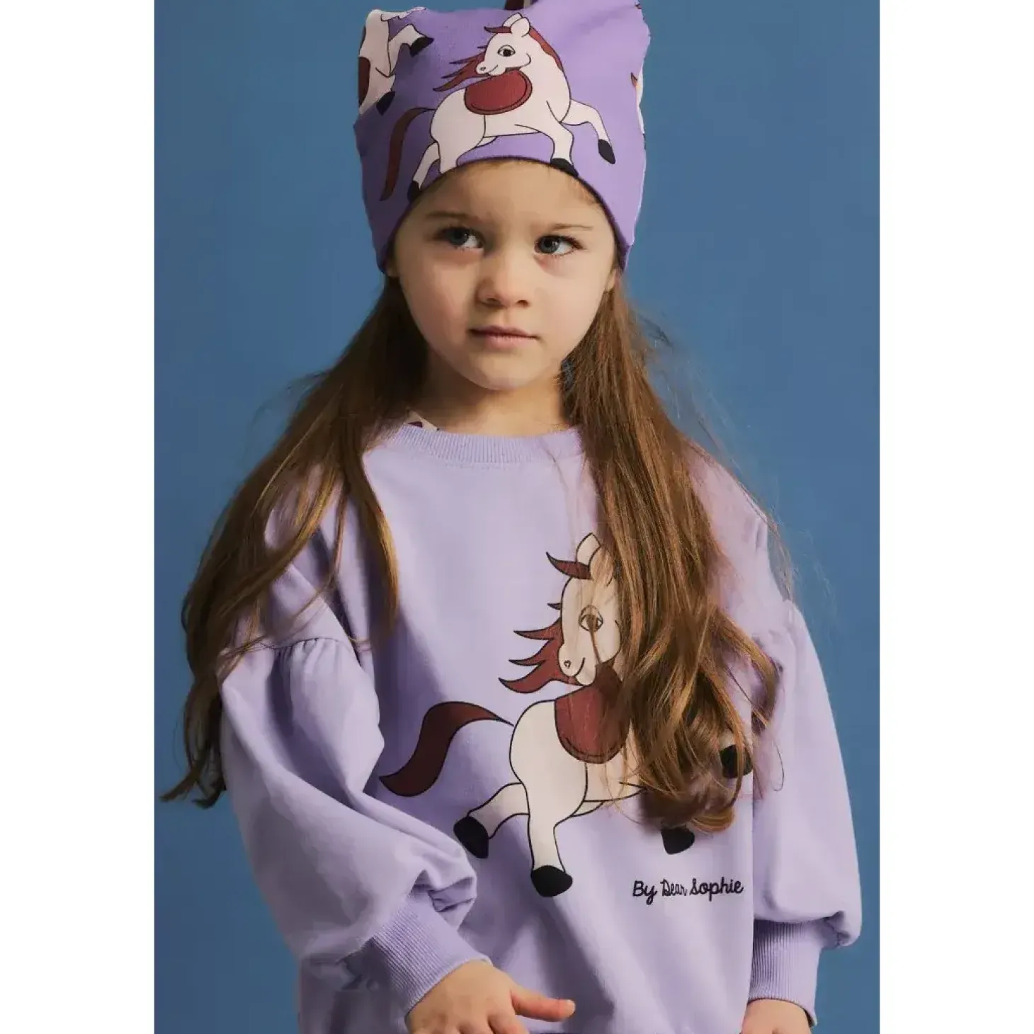 Bluza bufiasta - Horse Violet