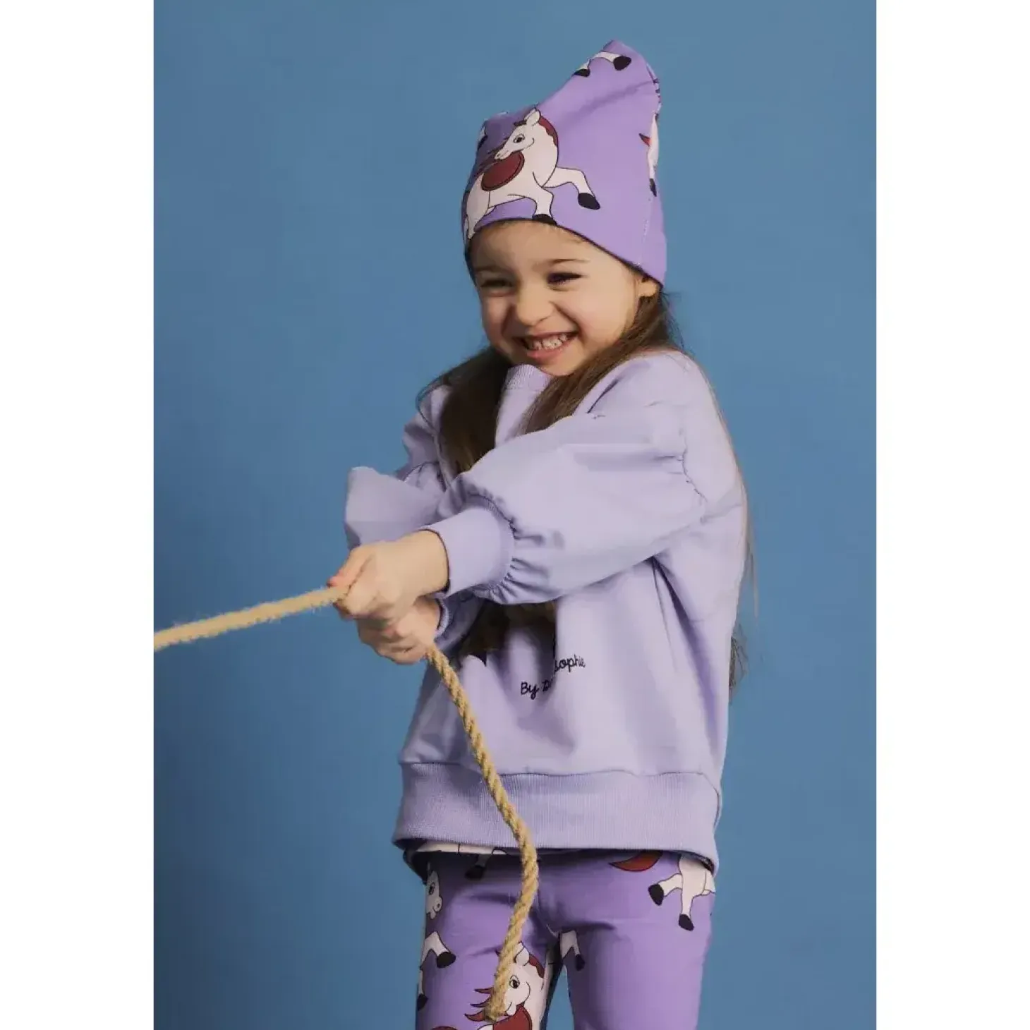 Bluza bufiasta - Horse Violet