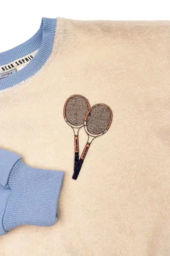 Ubranka Dziecięce | Dear Sophie Bluza Frotte - tenis niebieski