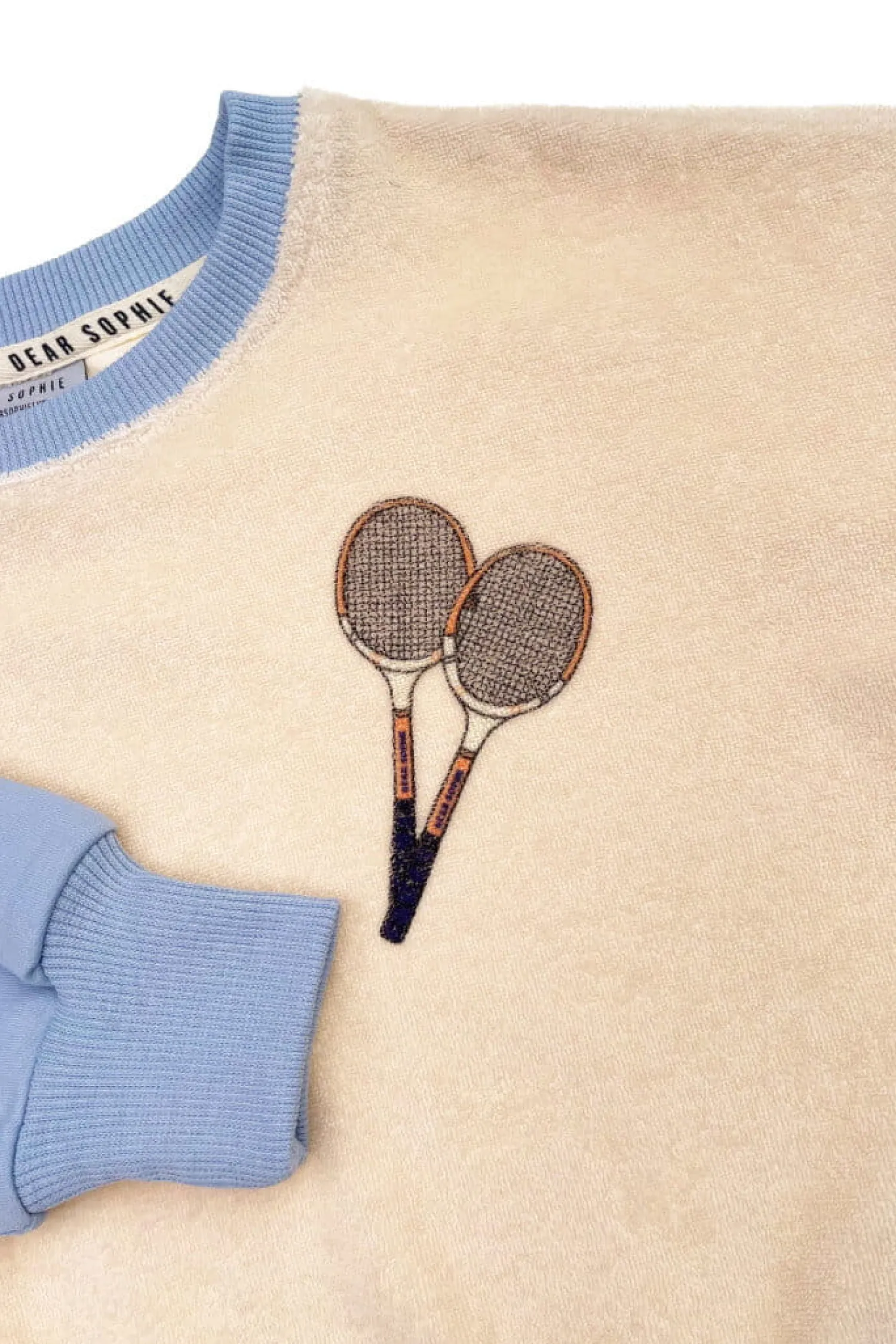 Ubranka Dziecięce | Dear Sophie Bluza Frotte - tenis niebieski