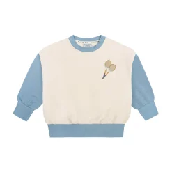Ubranka Dziecięce | Dear Sophie Bluza Frotte - tenis niebieski