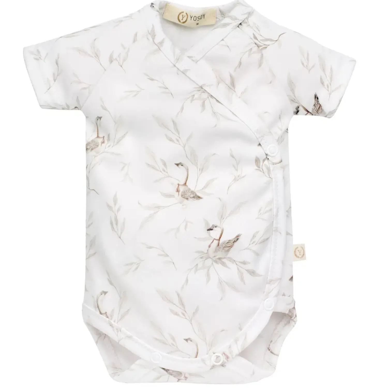 Body|Ubranka Dziecięce | YOSOY Body organic cotton krótki rękaw - GOOSES