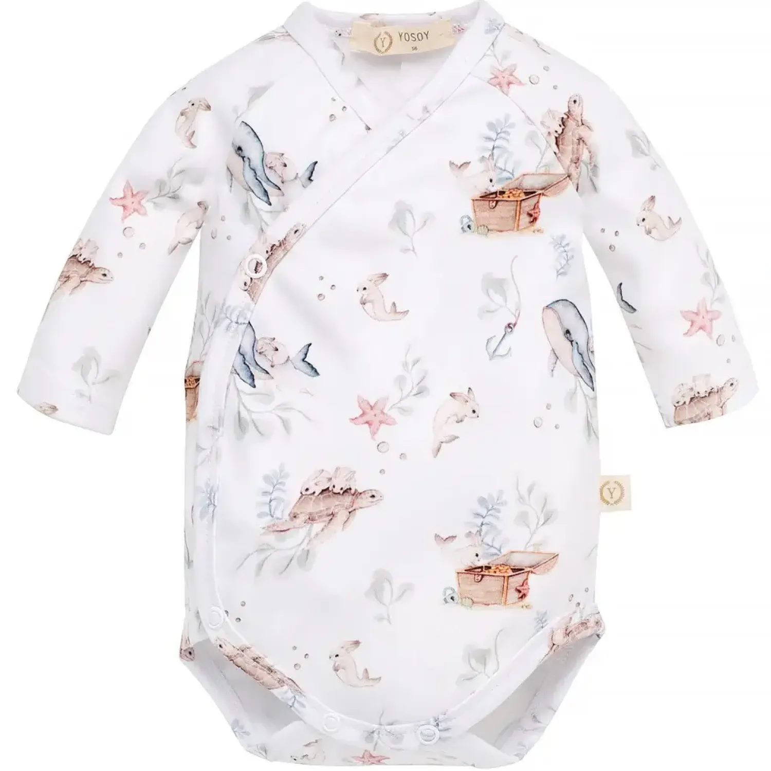Body|Ubranka Dziecięce | YOSOY Body organic cotton - MAGIC OCEAN