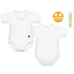 Body|Ubranka Dziecięce | J BIMBI Body rosnące Bio Cotton 4Season 0-36m white