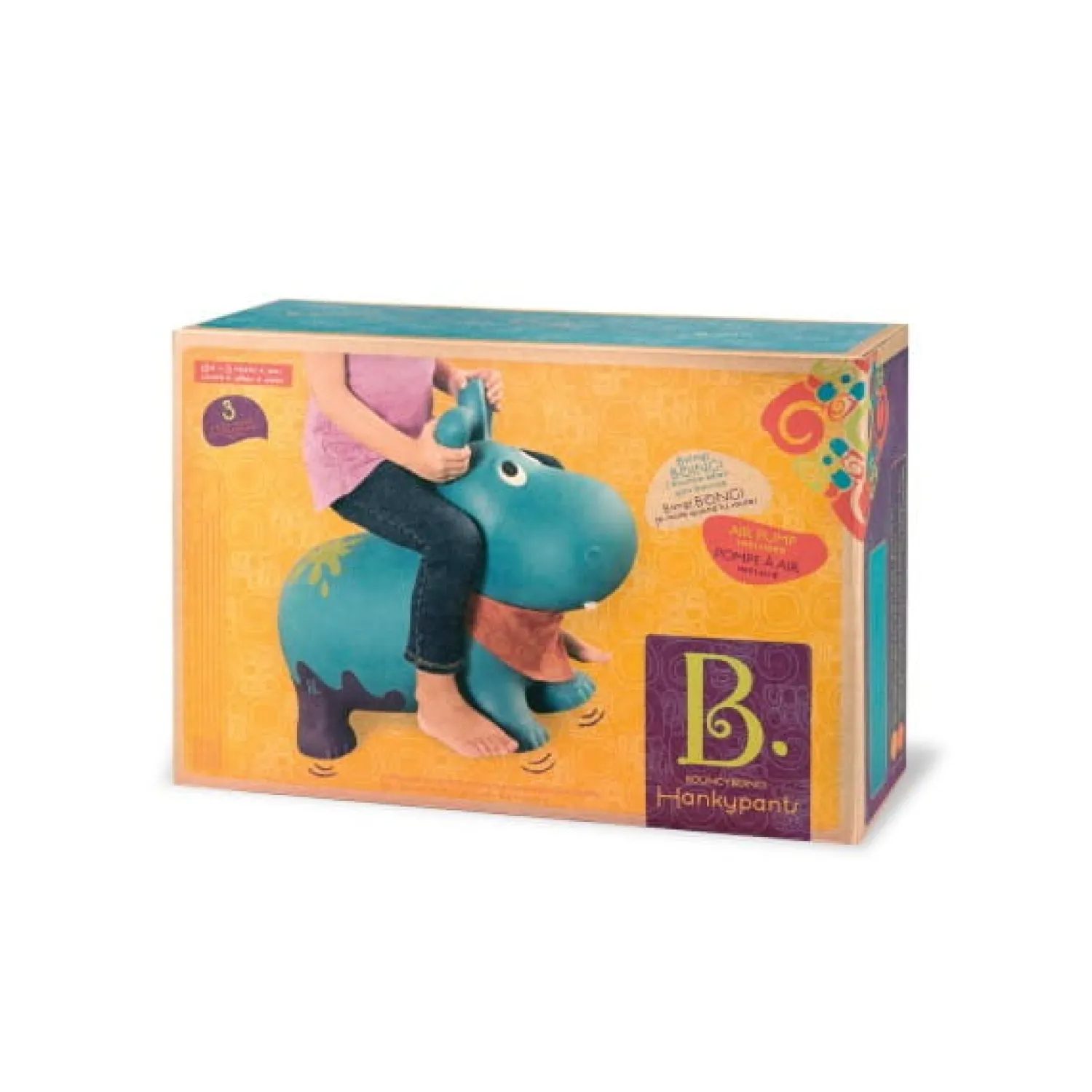 Aktywizujące|3 Lata + | B.Toys Bouncy Boing! Skoczek HIPCIO