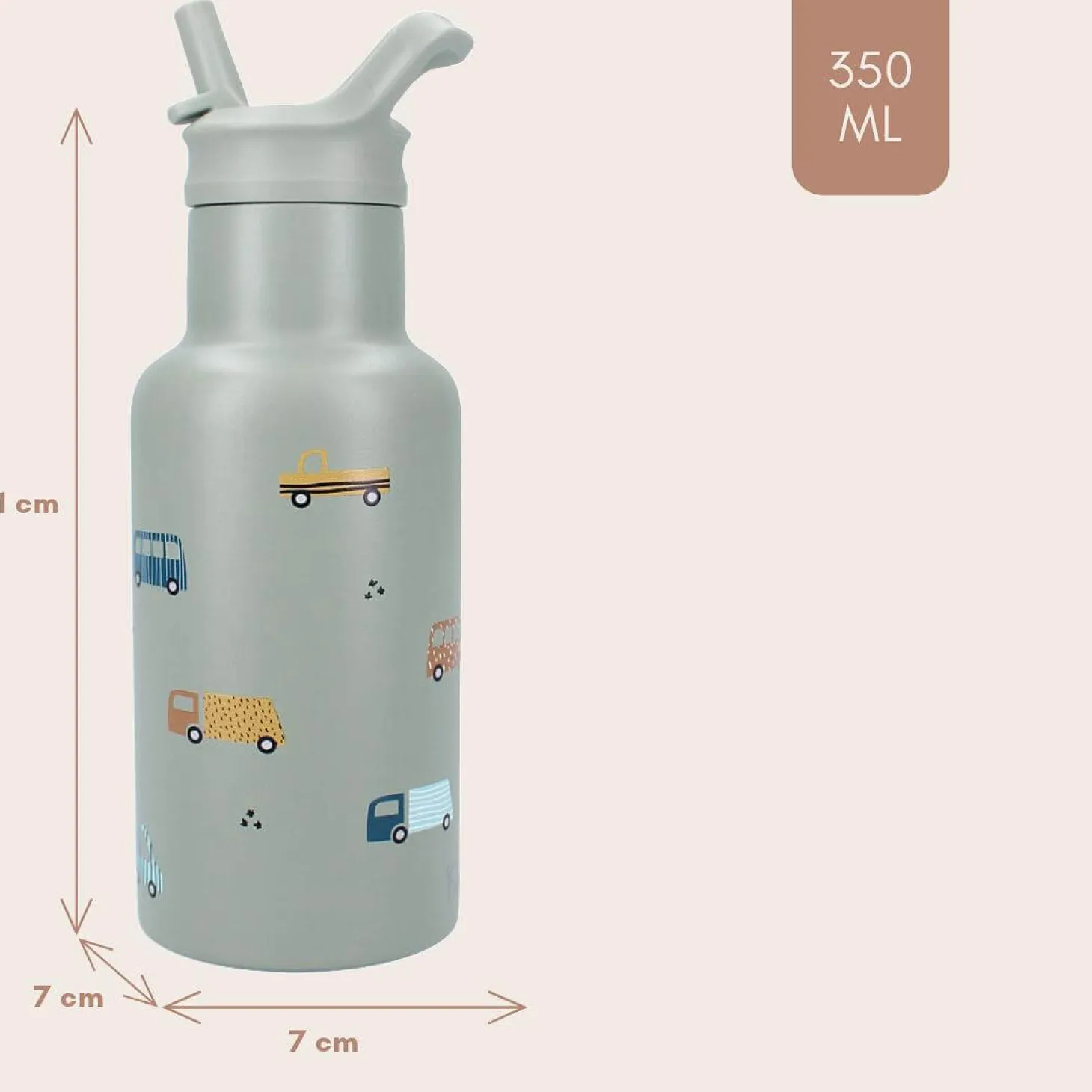Butelka bidon 350 ml Sweet Cars