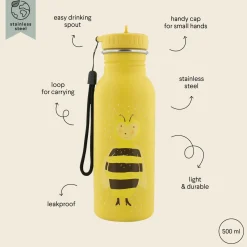 Bidony I Butelki|Bidony I Butelki | Trixie Butelka-bidon Pszczółka, 500ml