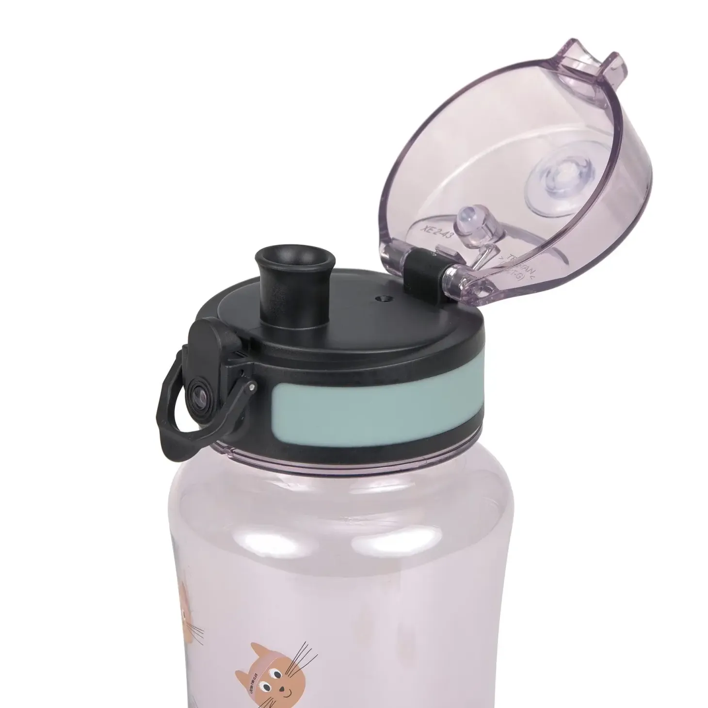 Butelka, bidon tritanowy Tiny Team - Cat, 420ml