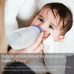 Butelki Do Karmienia|Butelki I Akcesoria | Lansinoh Butelka do karmienia 330 ml ze smoczkiem Natural Wave™ o szybkim przepływie