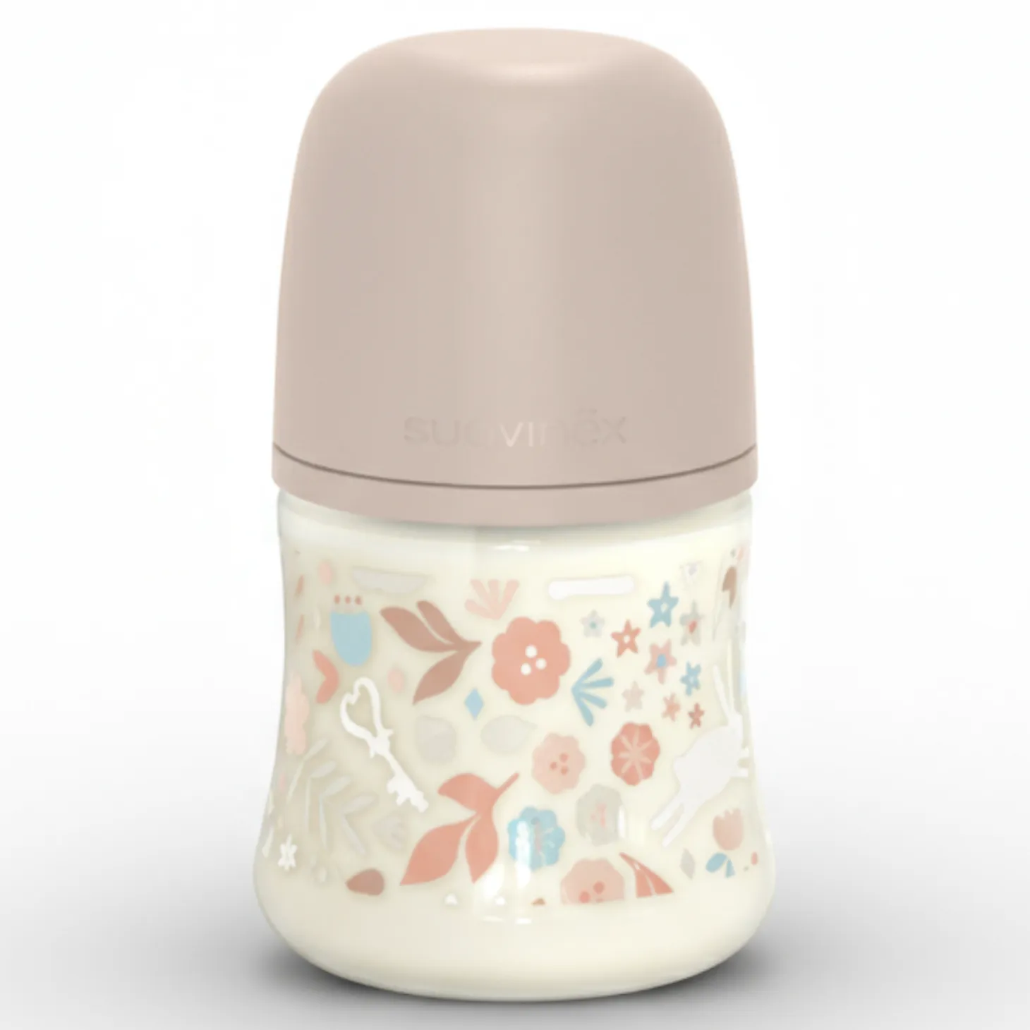 Butelka 150 ml ze smoczkiem fizjologicznym SX Pro o wolnym przepływie - różowa liberty Wonderland