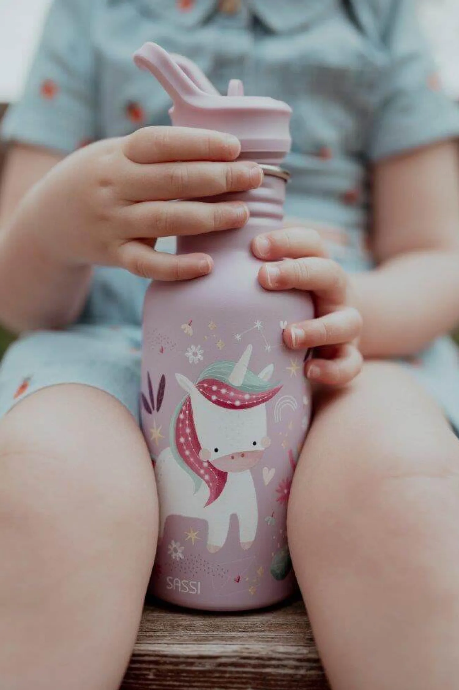 Bidony I Butelki|Bidony I Butelki | SASSI Butelka na wodę bidon 500 ml - Jednorożec