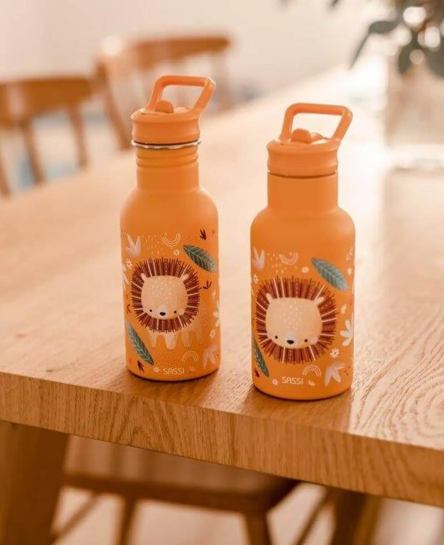 Bidony I Butelki|Bidony I Butelki | SASSI Butelka na wodę bidon 500 ml - Lew