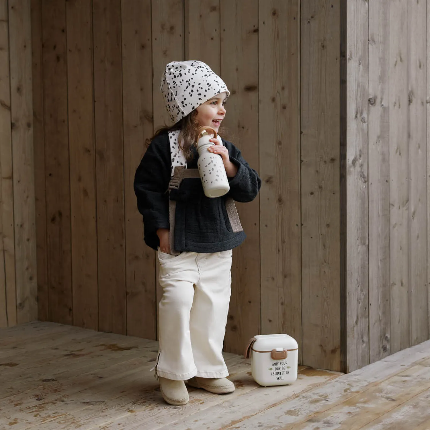 Bidony I Butelki|Bidony I Butelki | Elodie Details Butelka na wodę - Dalmatin Dots