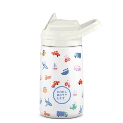 Butelka termiczna Kiddies - Little Wheels, 350 ml