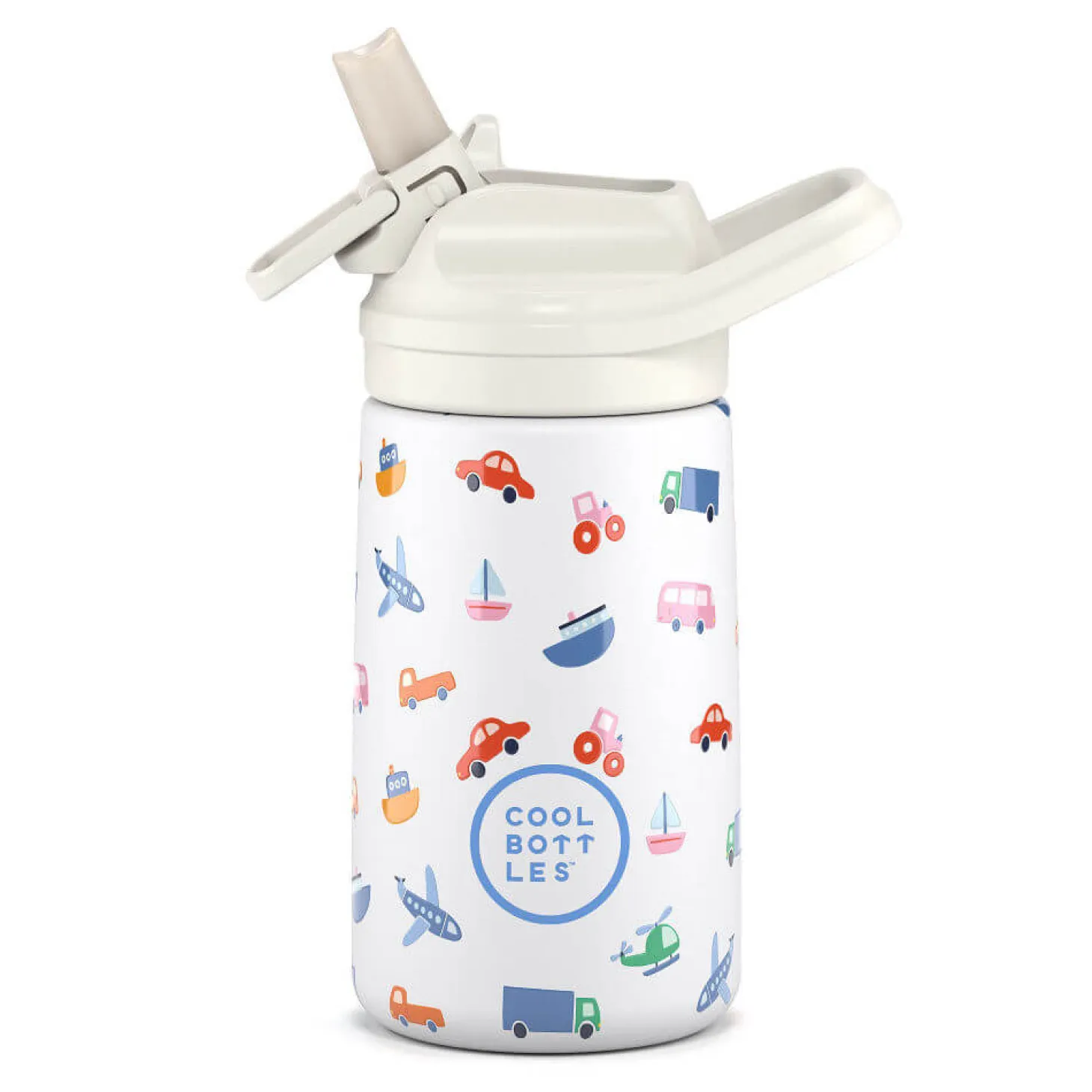 Butelka termiczna Kiddies - Little Wheels, 350 ml