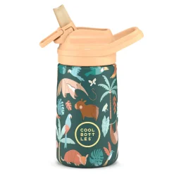 Bidony I Butelki|Bidony I Butelki | Cool Bottles Butelka termiczna Kiddies - Rainforest Refuge, 350 ml