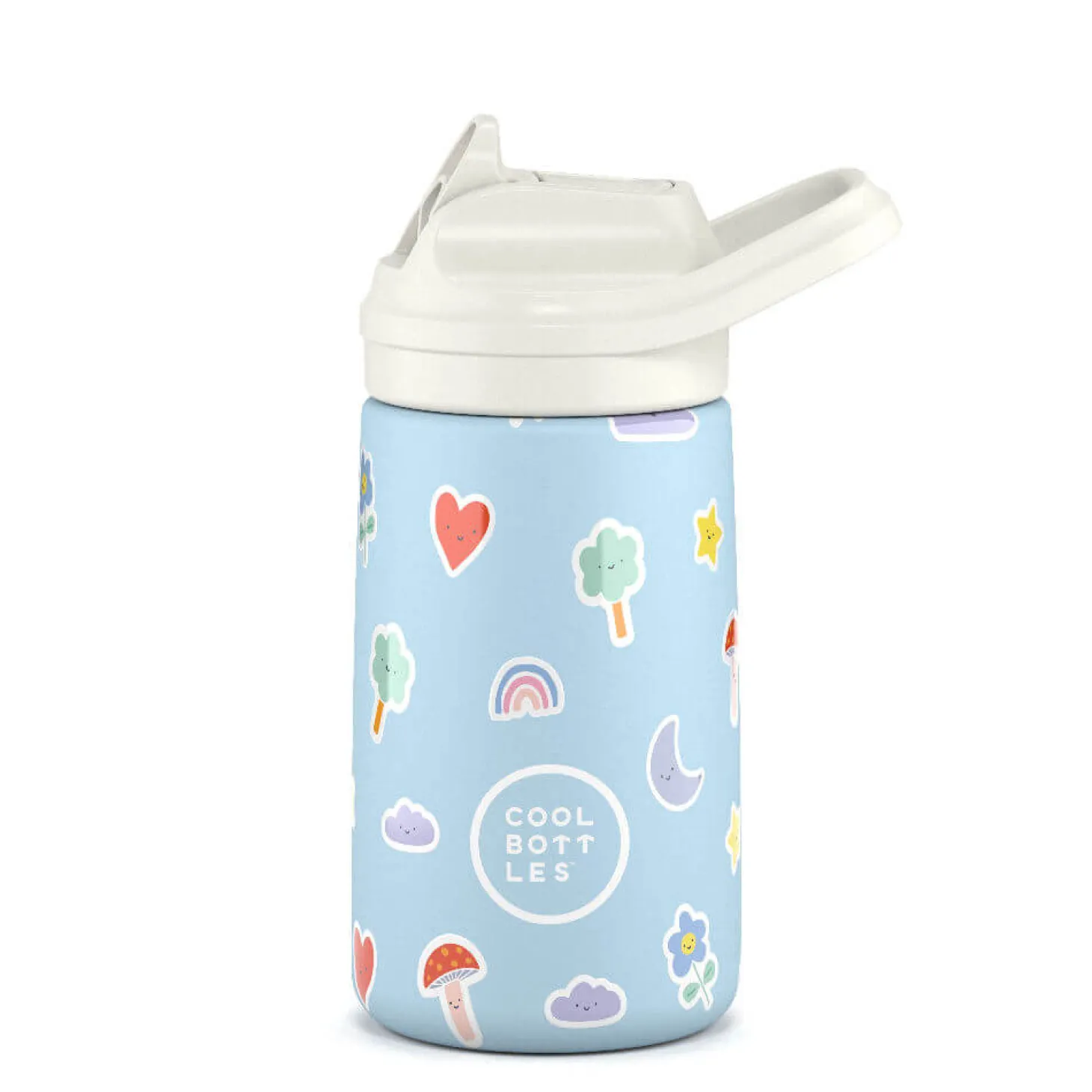 Butelka termiczna Kiddies - Rainbow Clouds, 350 ml