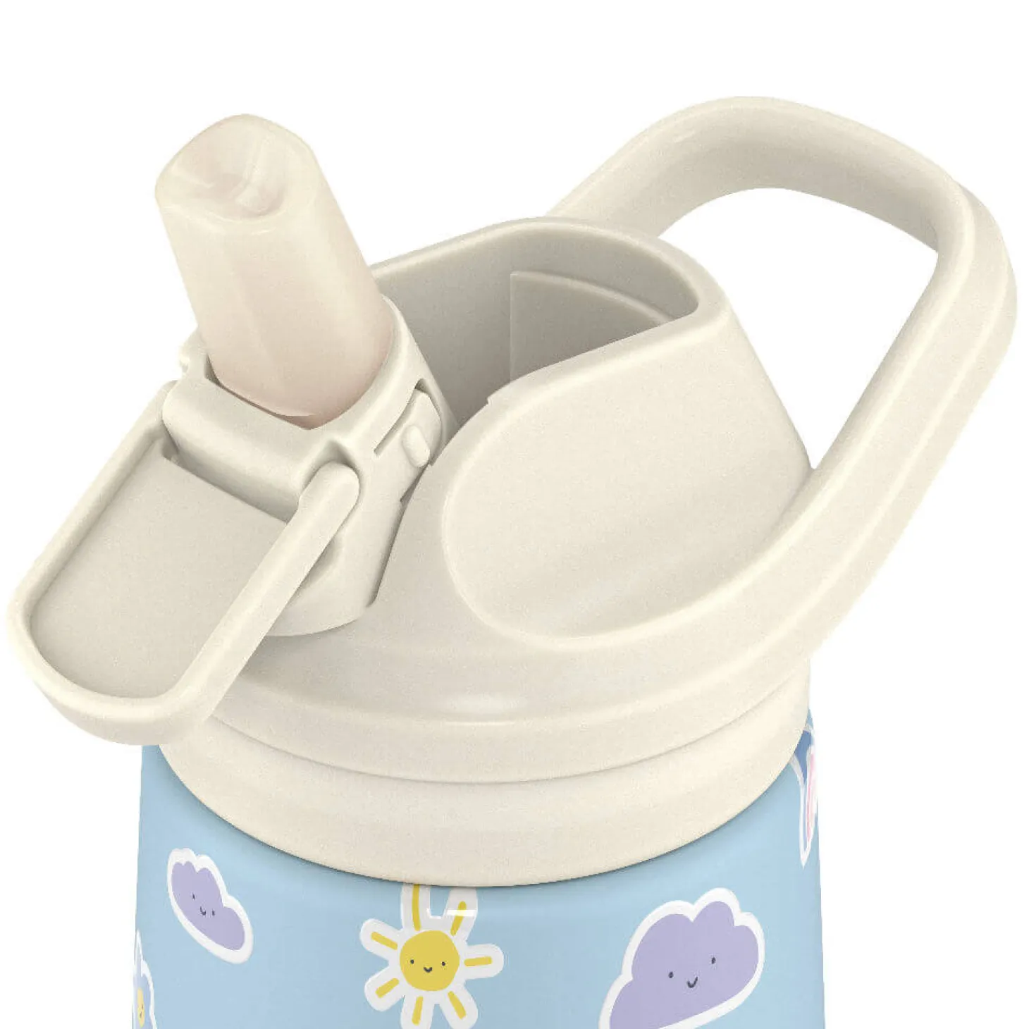 Butelka termiczna Kiddies - Rainbow Clouds, 350 ml