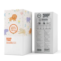 Butelka termiczna Kiddies - Roar Time, 350 ml