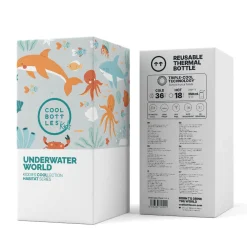 Butelka termiczna Kiddies - Underwater World, 350 ml