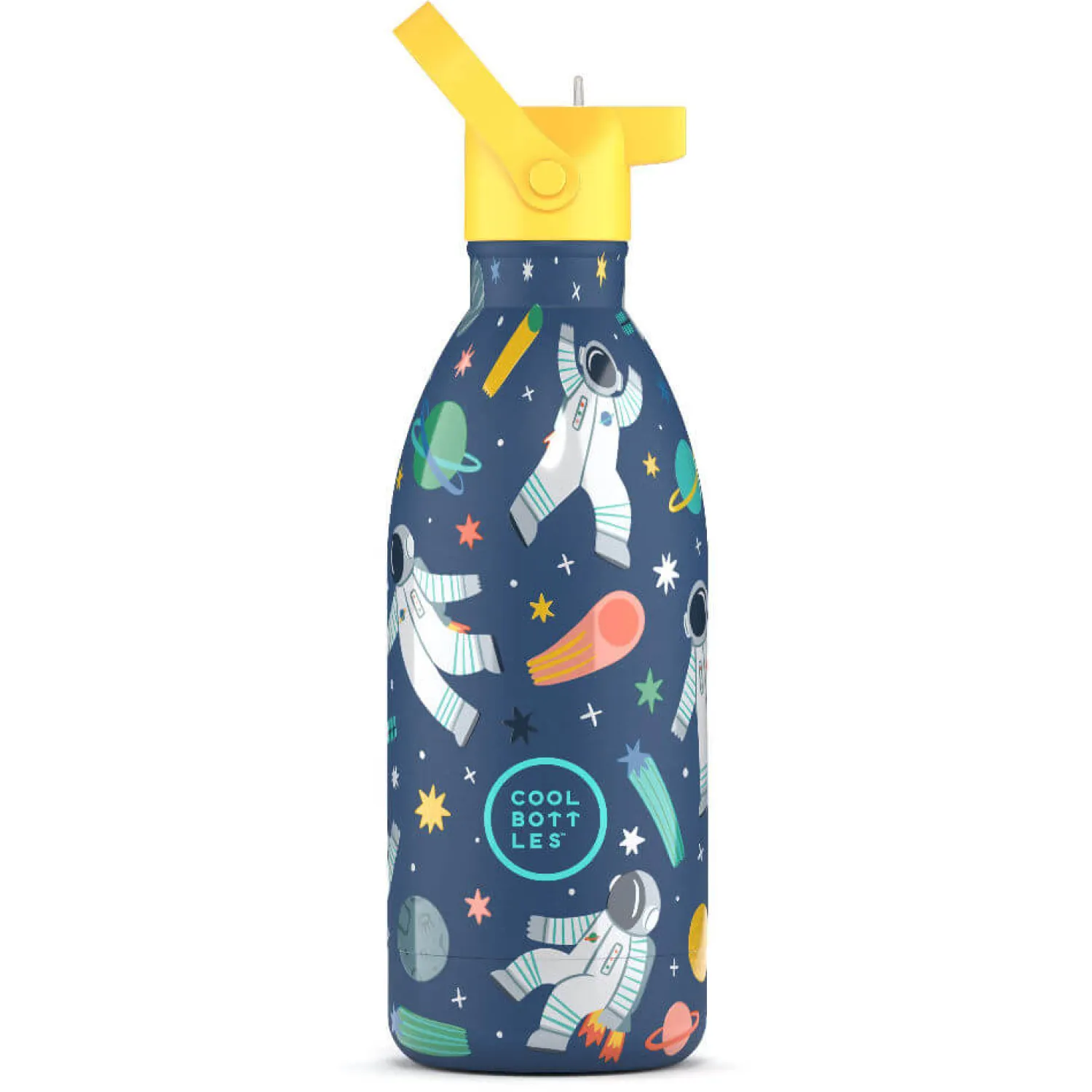 Bidony I Butelki|Bidony I Butelki | Cool Bottles Butelka termiczna Kids - Galactic Ride, 500 ml