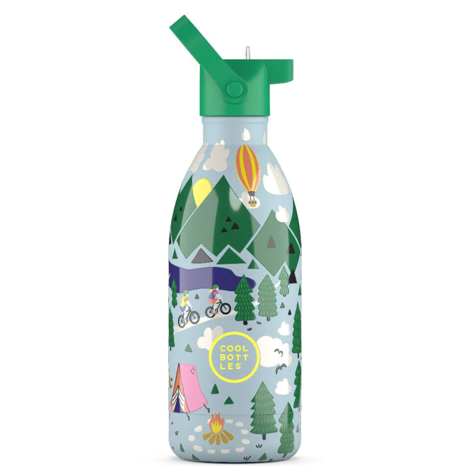 Bidony I Butelki|Bidony I Butelki | Cool Bottles Butelka termiczna Kids - Outdoor Adventure, 500 ml