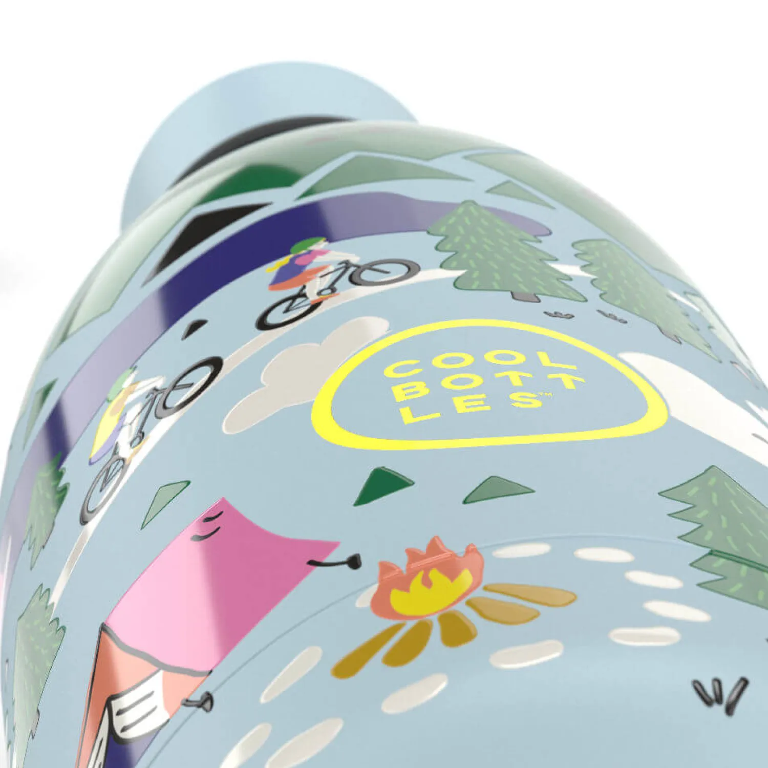 Bidony I Butelki|Bidony I Butelki | Cool Bottles Butelka termiczna Kids - Outdoor Adventure, 500 ml