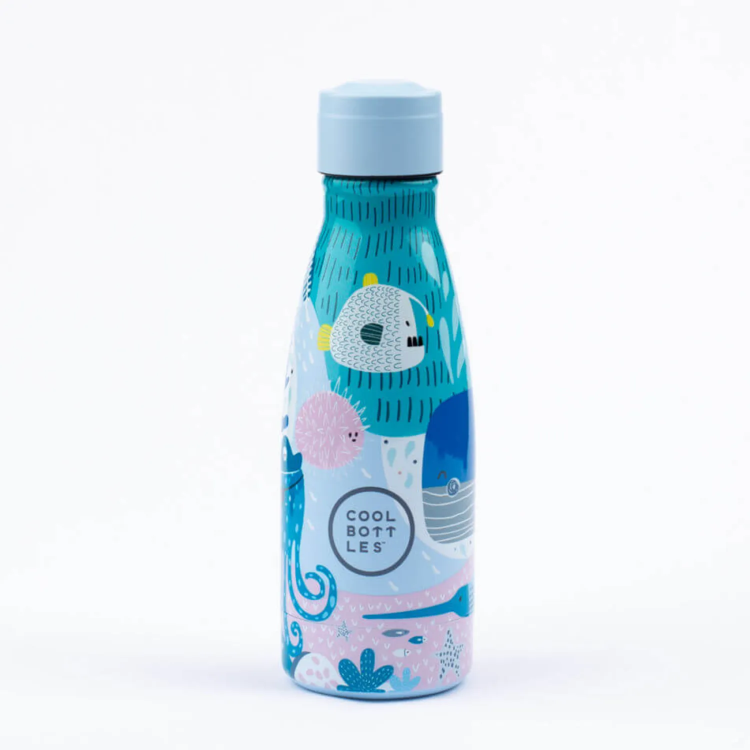 Bidony I Butelki|Bidony I Butelki | Cool Bottles Butelka termiczna Kids Triple cool - Sea world, 260 ml