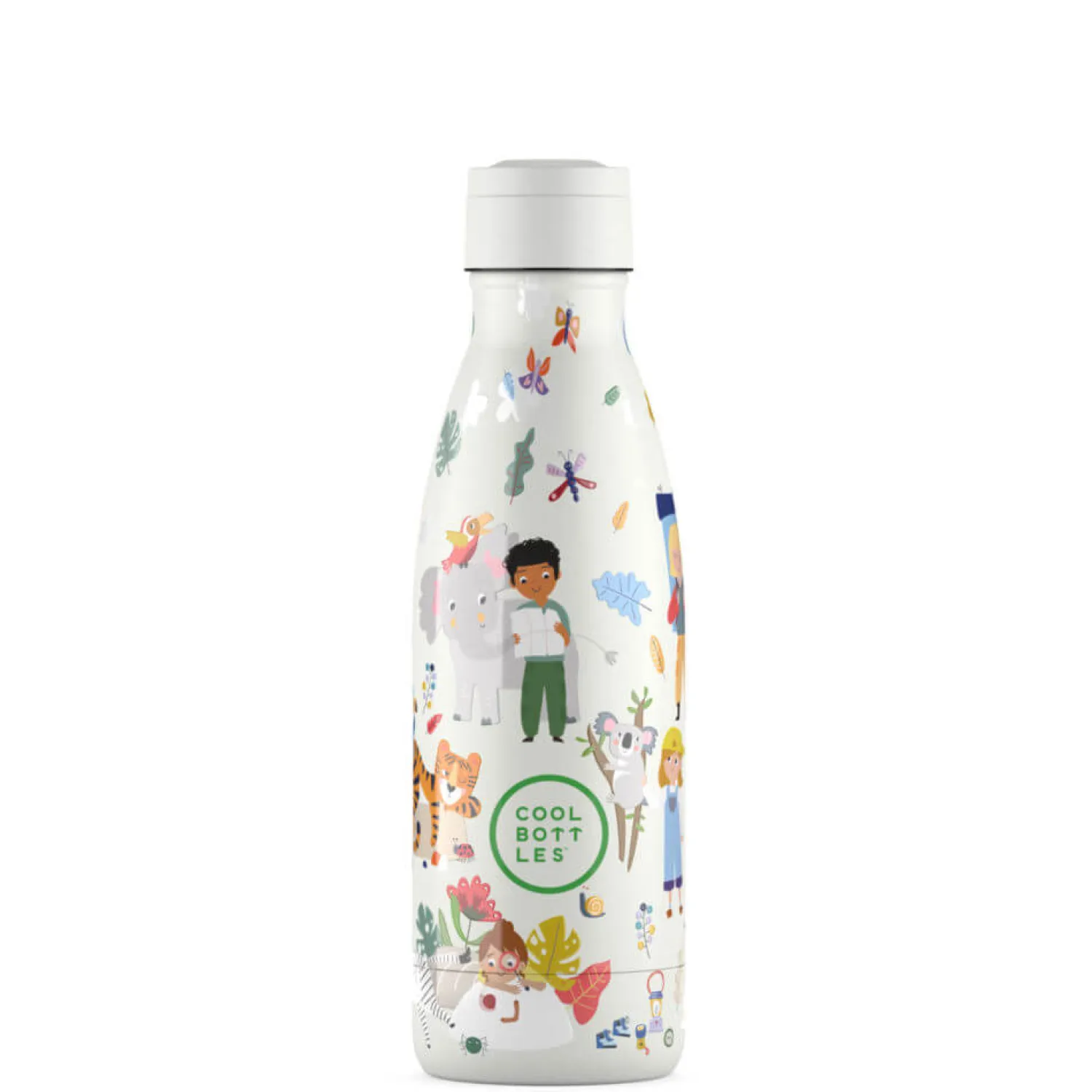 Bidony I Butelki|Bidony I Butelki | Cool Bottles Butelka termiczna Kids Triple cool - Curious Explorers, 350 ml