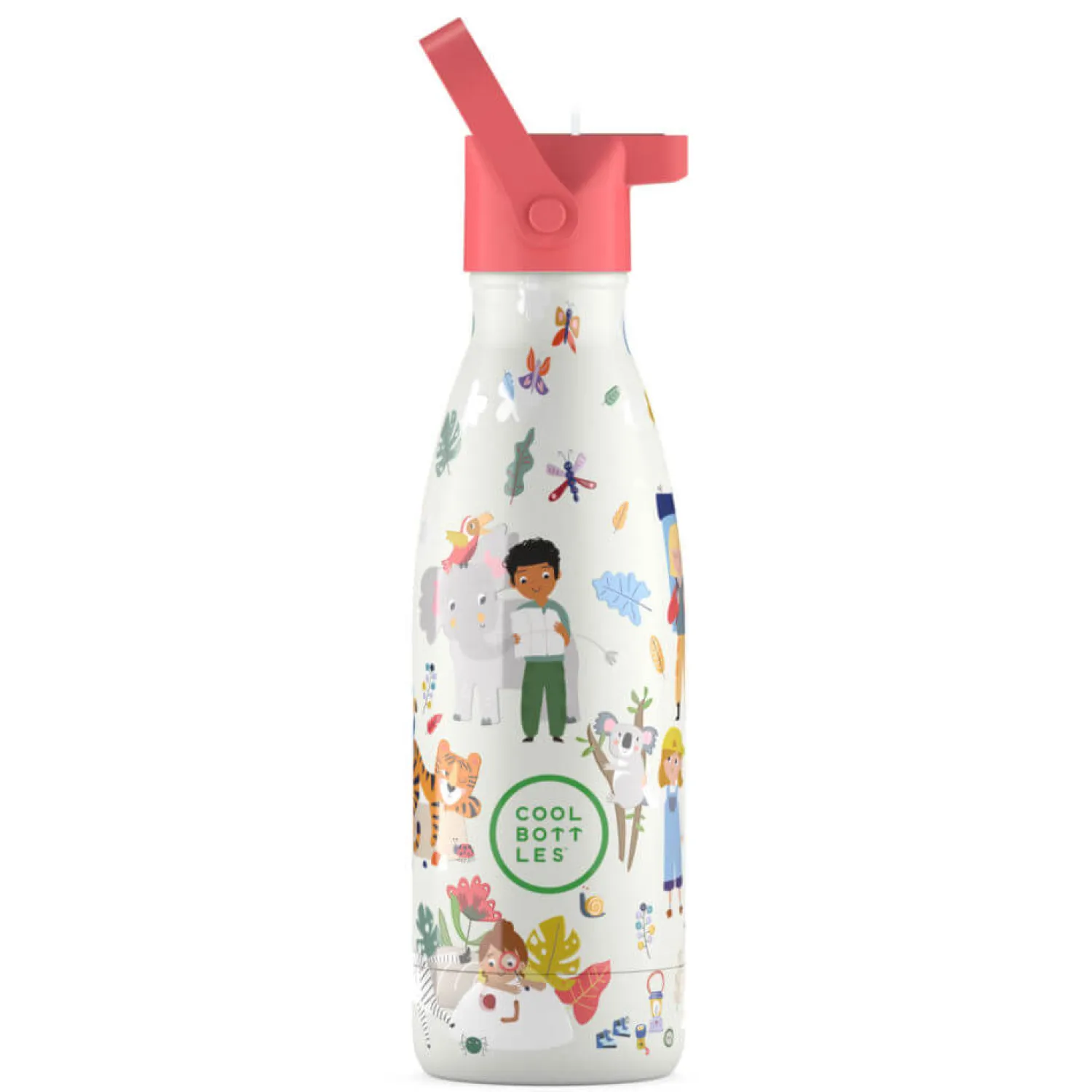 Bidony I Butelki|Bidony I Butelki | Cool Bottles Butelka termiczna Kids Triple cool - Curious Explorers, 350 ml