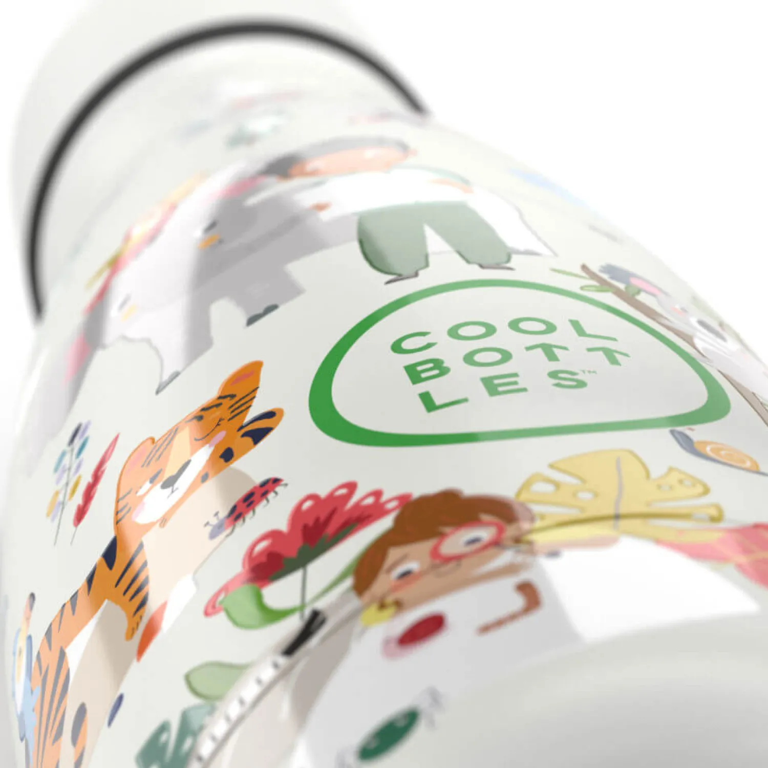 Bidony I Butelki|Bidony I Butelki | Cool Bottles Butelka termiczna Kids Triple cool - Curious Explorers, 350 ml