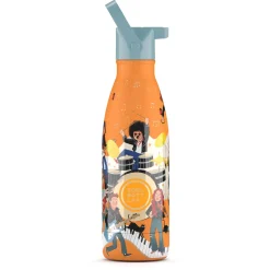 Butelka termiczna Kids Triple cool - Music Beat, 350 ml