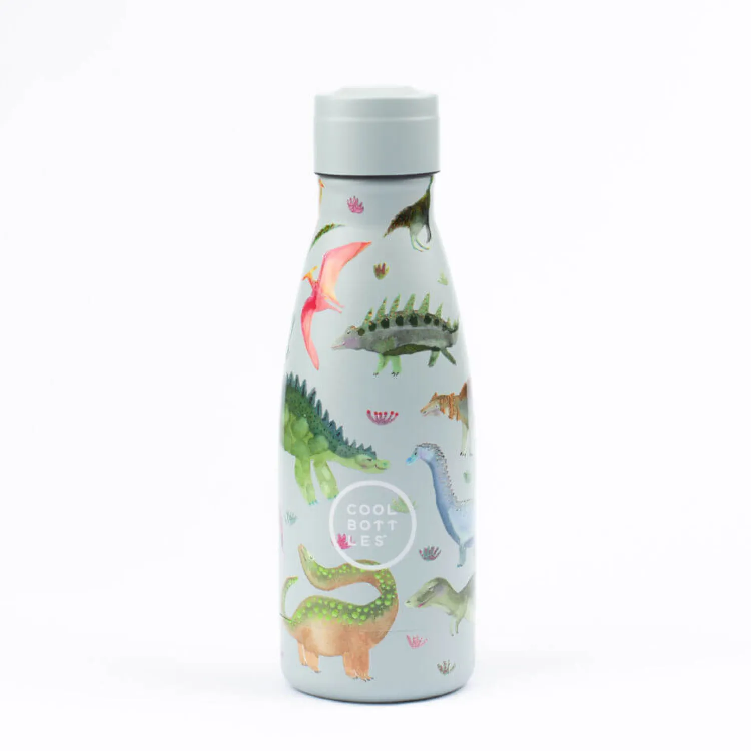 Bidony I Butelki|Bidony I Butelki | Cool Bottles Butelka termiczna Kids Triple cool - Dinos Planet, 260 ml