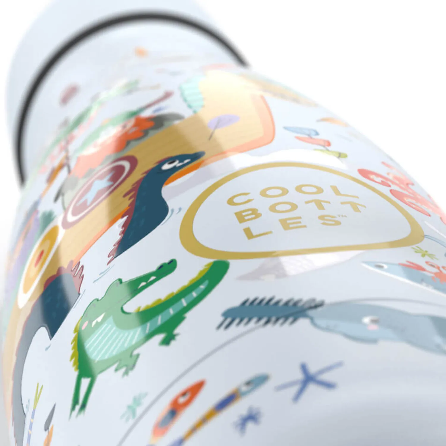 Bidony I Butelki|Bidony I Butelki | Cool Bottles Butelka termiczna Kids Triple cool - Brave Vikings, 350 ml
