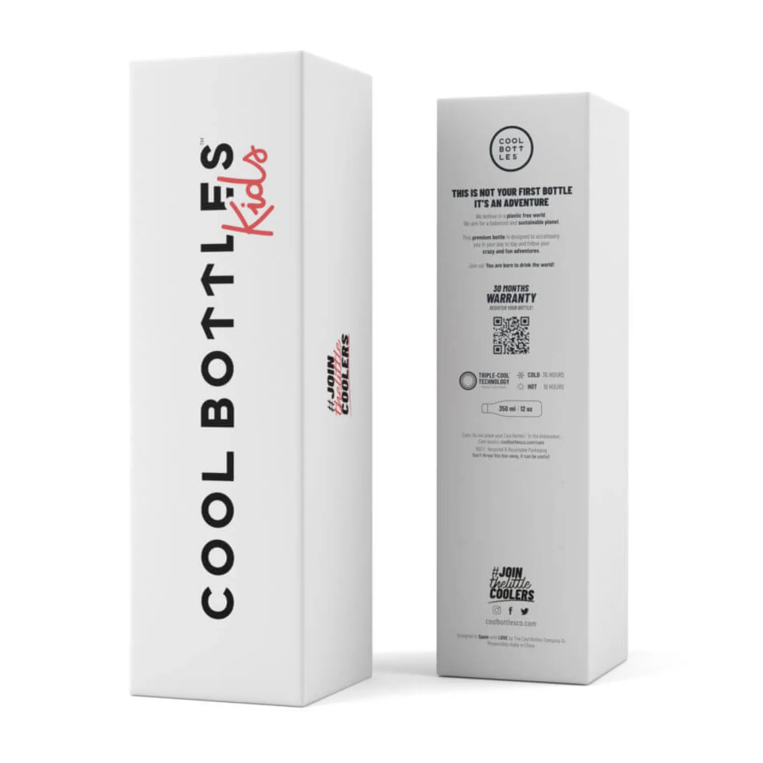 Bidony I Butelki|Bidony I Butelki | Cool Bottles Butelka termiczna Kids Triple cool - Brave Vikings, 350 ml