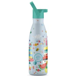 Bidony I Butelki|Bidony I Butelki | Cool Bottles Butelka termiczna Kids Triple cool - Candy Land, 350 ml
