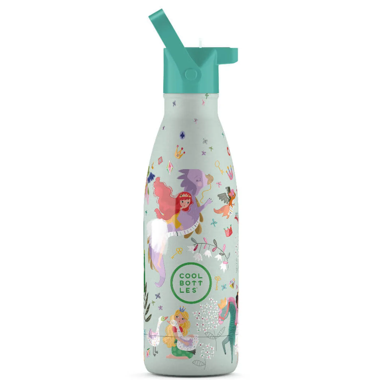 Butelka termiczna Kids Triple cool - Princess Kingdom, 350 ml