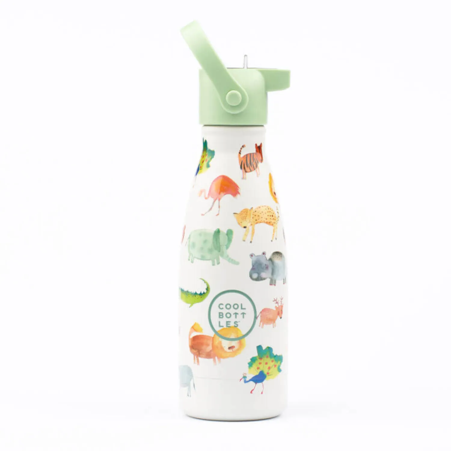 Bidony I Butelki|Bidony I Butelki | Cool Bottles Butelka termiczna Kids Triple cool - African safari, 260 ml