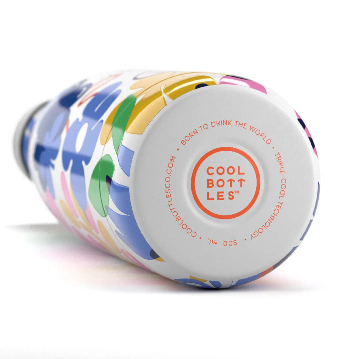 Bidony I Butelki|Bidony I Butelki | Cool Bottles Butelka termiczna Triple cool Xclusive - Floral Madness, 500 ml