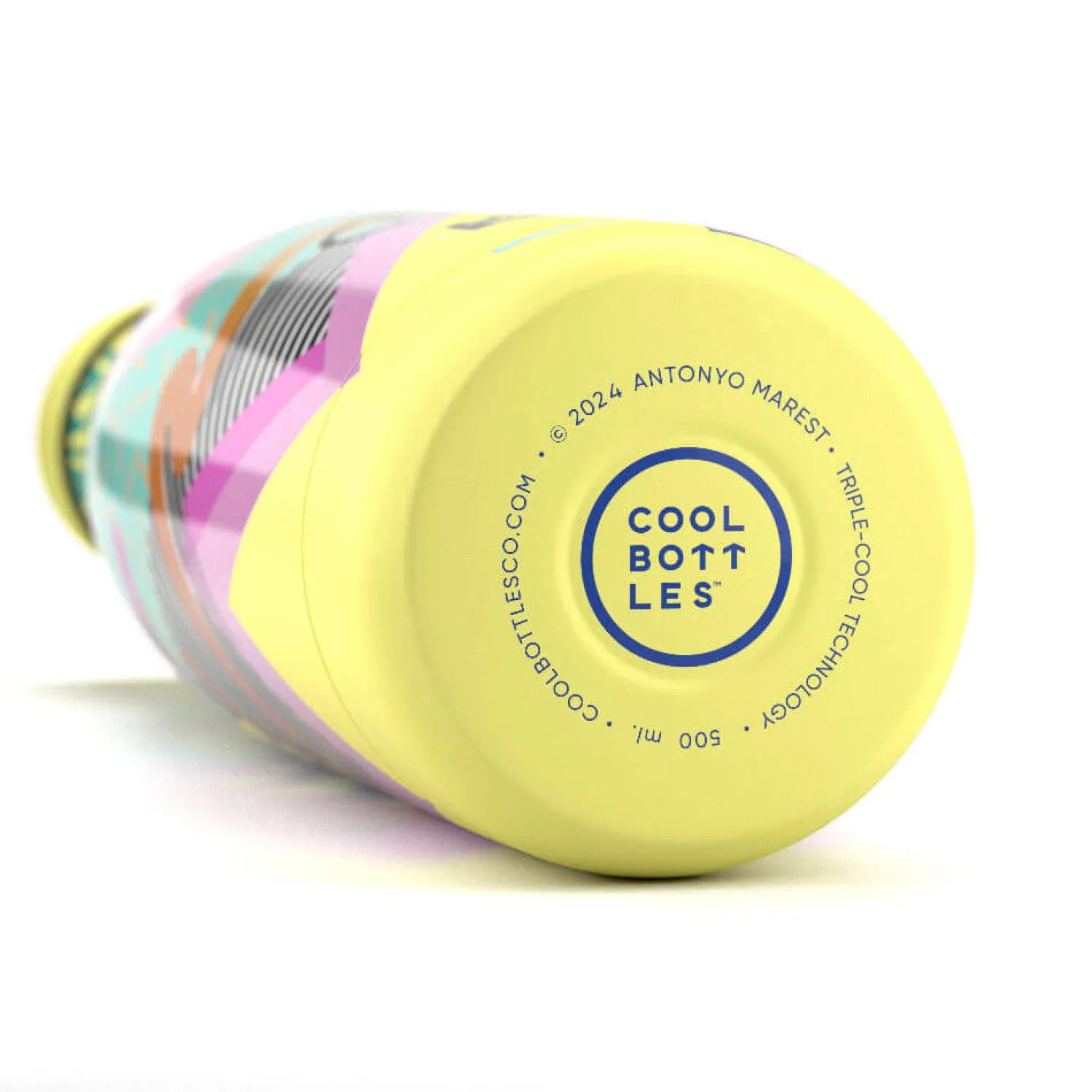 Bidony I Butelki|Bidony I Butelki | Cool Bottles Butelka termiczna Triple cool Xclusive - Mediterranean, 500 ml