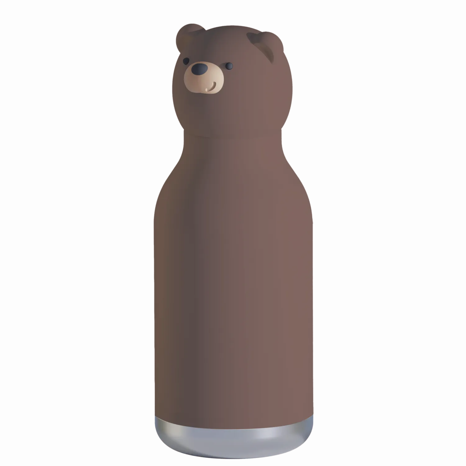 Bidony I Butelki|Bidony I Butelki | Asobu Butelka termiczna ze słomką Bestie, 460 ml - Niedźwiedź