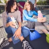 Bidony I Butelki|Bidony I Butelki | Asobu Butelka termiczna ze słomką Bestie, 460 ml - Meduza różowa