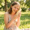 Butelka termiczna ze słomką Bestie, 460 ml - Kapibara