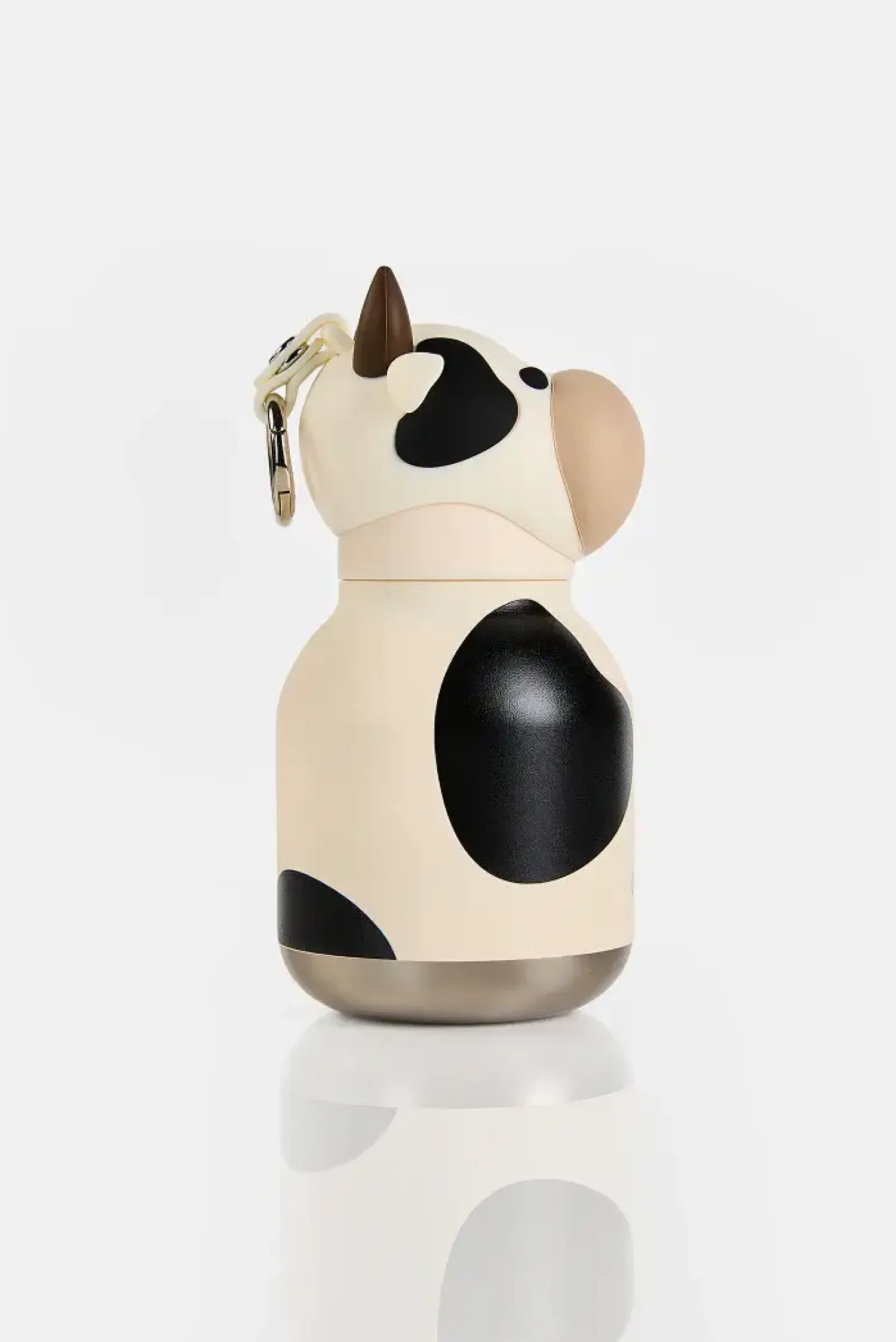 Bidony I Butelki|Bidony I Butelki | Asobu Butelka termiczna ze słomką Mini Bestie, 200 ml - Krowa