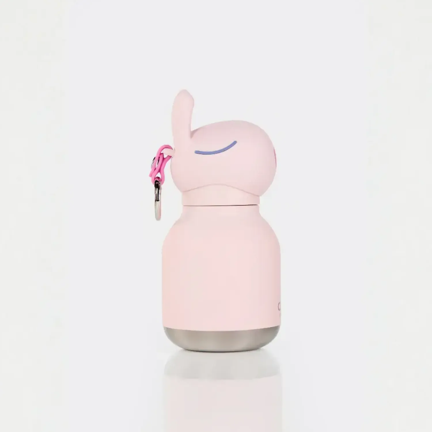 Bidony I Butelki|Bidony I Butelki | Asobu Butelka termiczna ze słomką Mini Bestie, 200 ml - Królik