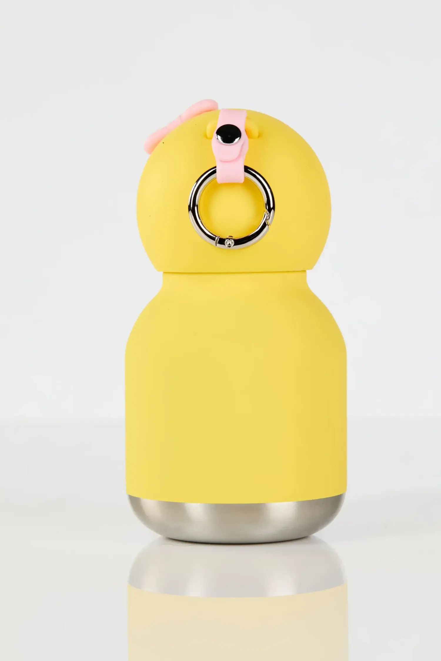 Bidony I Butelki|Bidony I Butelki | Asobu Butelka termiczna ze słomką Mini Bestie, 200 ml - Kaczuszka